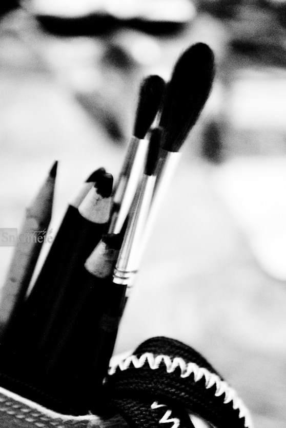"Pencil and Brushes"