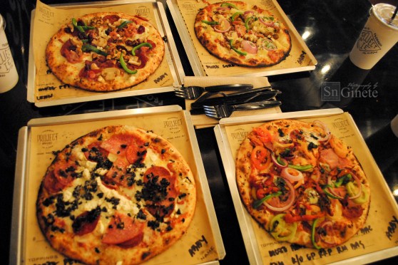 Here are our Project Pie pizzas!