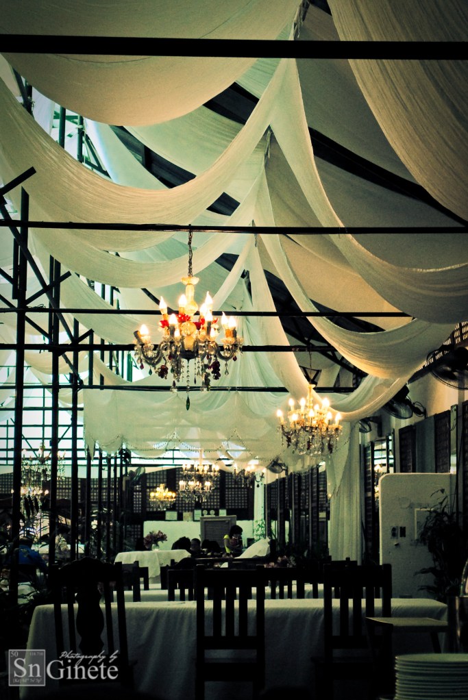 Superb drapery for their banquet hall.