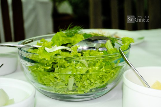 Lettuce and arugula.