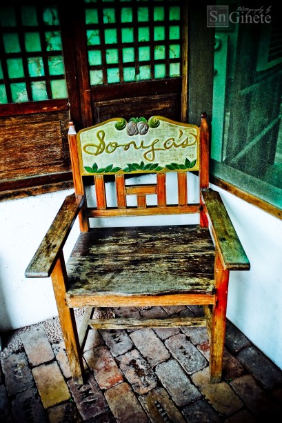 Sonya's chair.