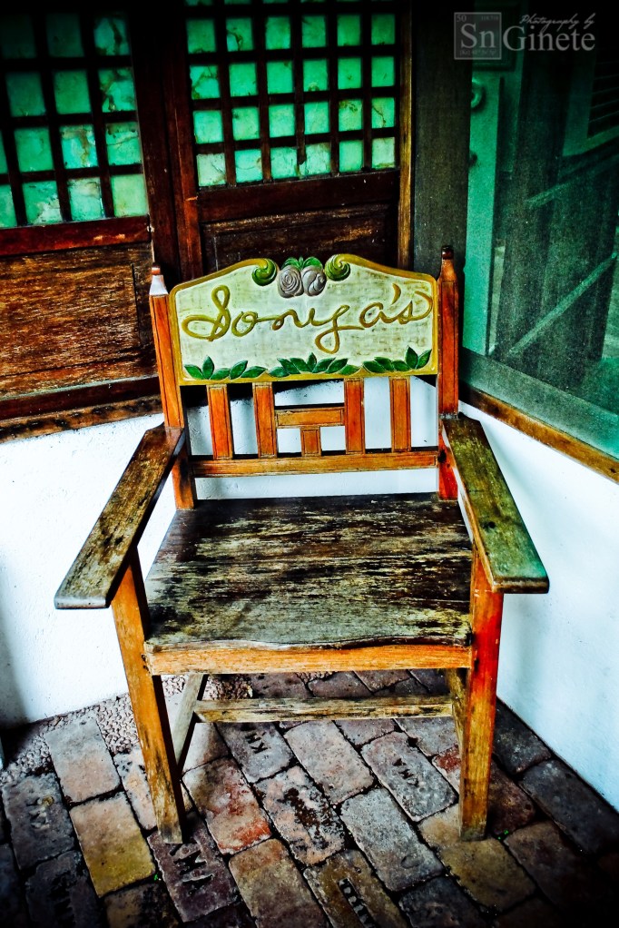 Sonya's chair.