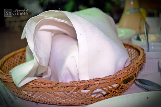 Whole wheat sesame bread.