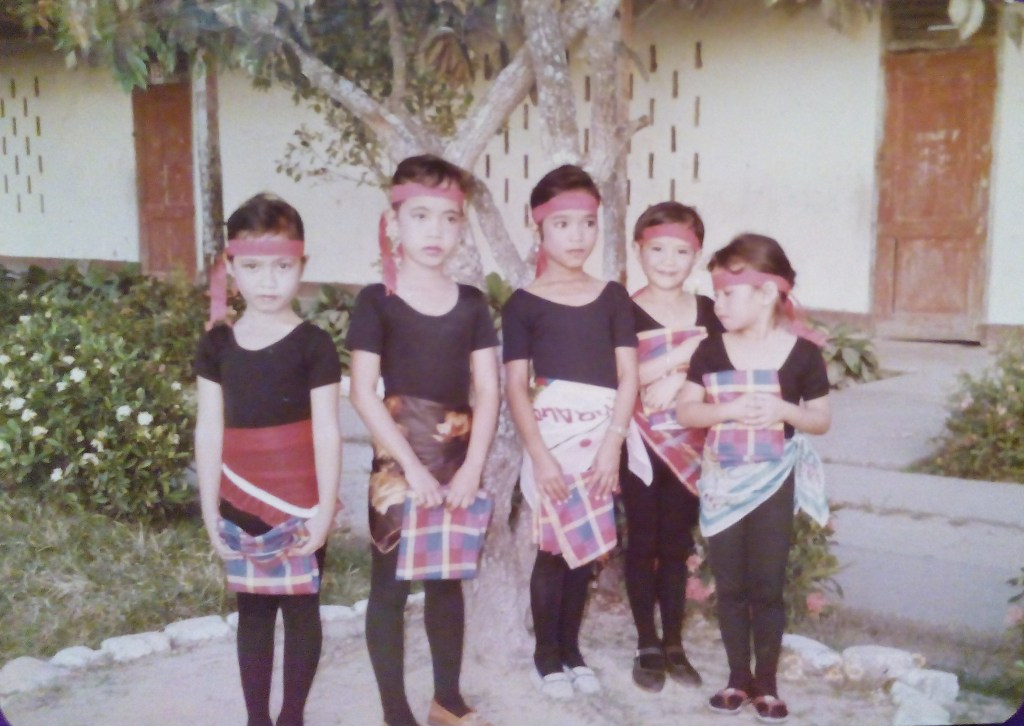 Sitting in with the Grade 1 class as I am still a year younger. 