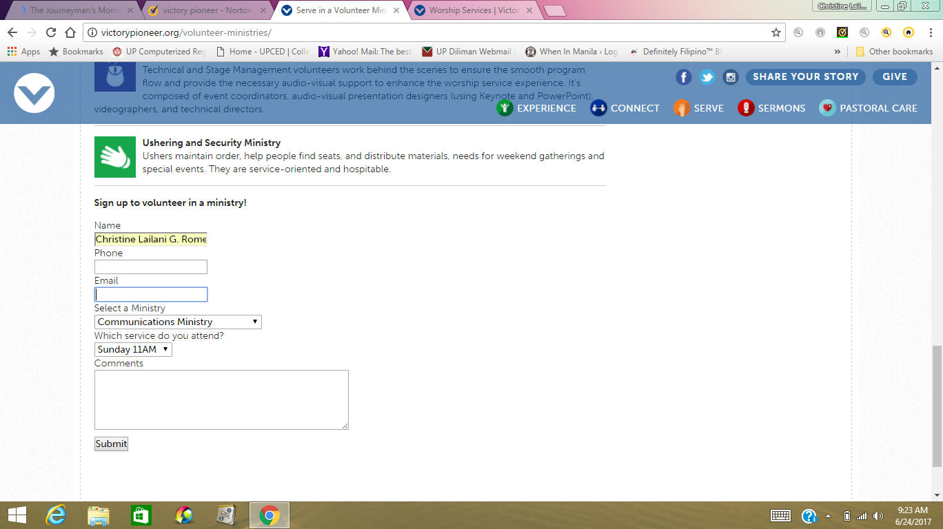 VictoryPioneerMinistry