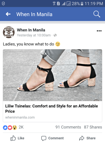 Liliw Tsinelas Store